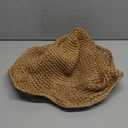 Womens Sun Straw Hat Wide Brim Summer Hat Foldable Roll up Floppy Beach Hats for Women Girl UPF 50+ (Large-X-Large, Ws055)