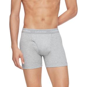 Calvin Klein Men's Cotton Classics 3-Pack Boxer Brief (Medium, 3 Grey Heather)