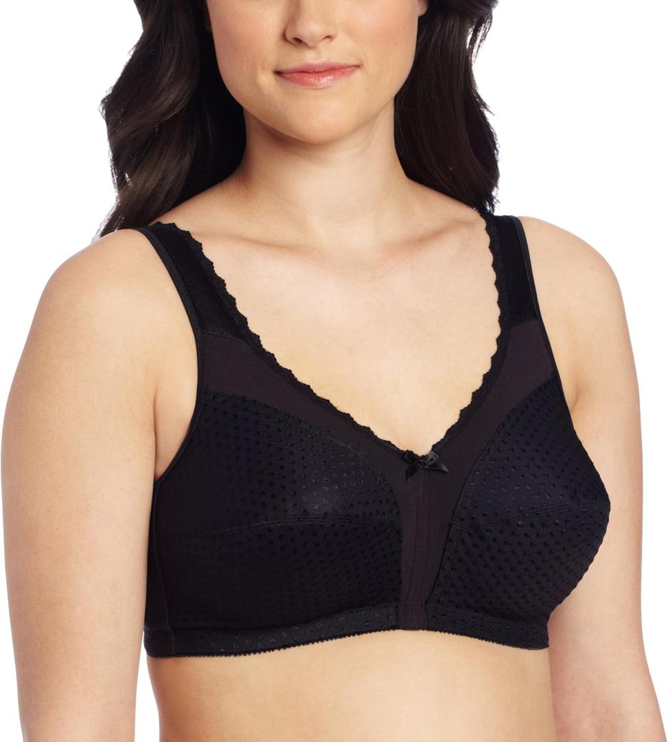 Carnival Women's Plus Size Soft (44D, Black)