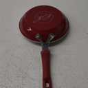 Rachael Ray Cook + Create Nonstick Frying Pan/Skillet, 8.5 Inch, Red