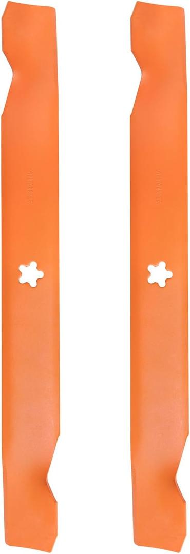 138498 138971 Lawn Mower Mulching Blade for 42" Deck Mower Cut 532138971, 532127843, 532138498, 134149, 127843 Replace for Poulan/Husqvarn a, Compatible with Craftsman LT1000 LT2000, 2 Pack