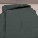 Bedsure Forest Green Duvet Cover Full Size - 3 Pieces Prewashed Extra Soft Cotton-Like Bedding Set, Includes 1 Duvet Cover 80x90 Inches with Zipper Closure & 2 Pillow Shams, Comforter Not Included