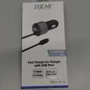 Zgear 3,4 A Dual USB Car Charger Quick 2.0