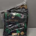Garden Hose, NON-EXPANDABLE Garden Hose, Super Lightweight Hose, No Burst, 3/4 inch Solid Brass Connectors, 50 Ft, Black