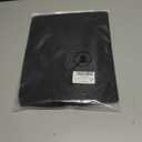 Valiamcep Women's Mini Dress V Neck Ruffle Long Sleeve Ribbed Slim Fitted Bodycon Pencil Dresses (Black, S)