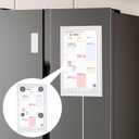 Magnetic Fridge Mount for Skylight 15 Inch Calendar with 3 Neodymium Magnets and1Foam Pad