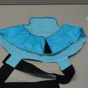 Comfytemp Ice Pack for Neck Shoulders Pain Relief, Reusable Gel Shoulder Ice Pack Wrap, Cold Compression Therapy for Upper Back, Cervical Injuries, Rotator Cuff, Recovery Items (Small, Bright Blue)