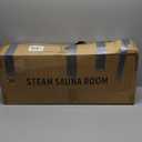 Upgraded Portable Sauna of Relaxation, Detoxification, Steam Sauna for Home with Steamer, Pairs Remote Control, Folding Chair, 9 Levels, 2.6 x 2.6 x 5.9