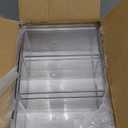 Prsildan Acrylic Makeup Organizer, 2 Pack Stackable Storage Drawers with 6 Drawers for Office Desk Vanity Craft Room Clear Drawer Organizers for Hair Accessories Art Supplies Cosmetics Modular System