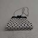 Polka Dot Evening Bag Clutch Purse for Women Wedding Party Handbag Cocktail Bag