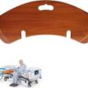 Wooden Curved Transfer Board from Bed to Wheelchair & Slide Board for Transferring - Sliding Board to Wheelchair, Bed, Toilet & Car - Weight Capacity 440 Lbs - Ideal for Seniors & Disabled