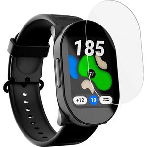 3 x Screen Protector Tempered Glass 2-PCSCompatible with Blue Tees GPS Golf Watch, Anti-Scratch Bubble-Free HD Clear Hard Film