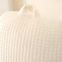 Reading Pillow for Bed,Large Backrest Reading Pillow with Arm Rest,Back Rest Support Cushion for Sit Up on Couch,Sofa,and Floor(White Flannel,Standard(17inch))