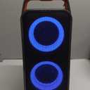 Portable Bluetooth Speaker: 240W Peak Powerful Loud Sound Deep Bass Wireless Boombox Large Subwoofer 15 Hours Battery Life Fast Charging with Led Light Show for Party Outdoor Camping Backyard