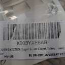 H.VERSAILTEX Super Stretch Individual Seat Cushion Covers Sofa Covers Couch Cushion Covers Slipcover Sets Thick Jacquard Textured Twill Fabric (1 Piece Loveseat Cushion Cover, Island Fossi)