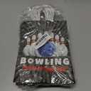 Kolldenn 24 Pcs Bowling Party Favors Bags Bowling Ball Goodie Gift Paper Bags with Handles Sport Candy Treat Pouch for Ball Birthday Party Decorations Supplies