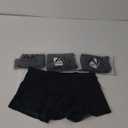 Arjen Kroos Men's Fashion Trunk Underwear 4 Pack, Sexy Modal Ice Silky Boxer Briefs , size Small, black color