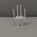 Dual Band WiFi Extender  1200Mbps WiFi Range Booster, 105-Device Support, Easy Setup,WiFi Booster with 4 Directional Antennas (12880 Sq.ft Coverage) and Ethernet Port, EasyMesh