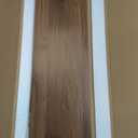 Floating Shelves 16"W x 9"D Set of 2, 9.3 Inch Deep Floating Shelf for Wall, Wall Mounted Bathroom Shelves, Wide Wall Shelves for Books, Rustic Floating Shelves for Living Room, Kitchen, Walnut Color (16"W x 9"D x 1.5"H, Set of 2)