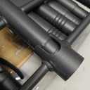 10ft String Light Poles for Soft Surfaces, Light Poles for Outdoor String Light, Perfect for Garden, Backyard, and Patio Lighting Stand for Parties, Wedding - Matte Black Finish - 2 Pack