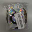 RUWISS Large Messy Bun Hair Piece 100% Human Hair Layered Wavy Curly Hair Buns Hair Piece for Women Thick Updo Hairpiece for Daily Wear Real Hair Ponytail Extension (Brown with Warm Blonde Highlights)