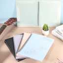 MECCANIXITY Sheet Music Folder Display 10 Sleeves 20 Pages Spiral Binder Organizer, Letter Size 8.5 x 11 Paper A4 Documents Storage Holder Bag (Light Pink)