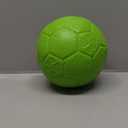 Jolly Pets Medium Soccer Ball Floating-Bouncing Dog Toy, 6 inch Diameter, Apple Green (SB06 GR)