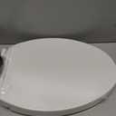 Elongated Toilet Seat 18.5" - Soft Close, Durable PP Toilet Seat, Easy Installation & Removal, Fits Most Toilet Bowls