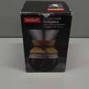 Bodum 34oz Pour Over Coffee Maker, High-Heat Borosilicate Glass with Reusable Stainless Steel Filter and Cork Grip - Made in Portugal