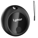 Lymor Air Tag, Item Finders Bluetooth Tracker Locator for Keys Luggage Bags Wallet, Works with Apple Find My -iOS Only - Black