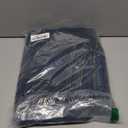 Womens Wide Leg Jeans Mid High Waisted Baggy Straight Leg Stretchy Denim Pants Seamed Long Trousers, Dark Blue, XX-Large