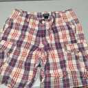 Polo Ralph Lauren Mens Multicolor PLAID Cargo Shorts Mens 34