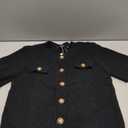 LUXVEER Women Summer Cropped Sweater Cardigan 2025 Short Sleeve Button Down Shirts Dressy Casual Knit Sweater Tops XL