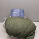 Bedsure Full Comforter Set - Dark Green Soft Bedding for All Seasons, Cationic Dyed Bed Set, 3 Pieces, 1 Full Size Comforter (82"x86") and 2 Pillow Shams (20"x26"+2")