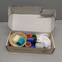 Rainbow Balls in Cups Toddler Montessori Toys for 3 Year Old Up, Kids Preschool Wooden Matching Games for Learning Color Sorting and Counting