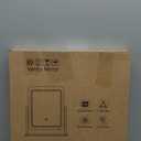 ROLOVE Lighted Makeup Mirror, Vanity Mirror with Lights for Desk Tabletop, Smart Touch with 3-Color Lighting,Dimmable, 360 Rotation, White, 13"x15"