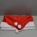 Beistle , 4 Piece Santa Hat Chair Cover, 19" x 25" (Red/White)