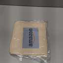 BYDOLL Table Cloth Round 48 Inch Tablecloth Fits Max38 Inch Diameter Top,Beige Washable Outdoor Winkle and Stain Resistant Spillproof Polyester Tablecloths for Round Tables Party Cover