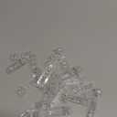 20pcs Plastic Locking Shelf Support Pegs,6.9mm Shelf Pins,Self-Locking Bracket Clips,Clear Shelf Pegs for for Kitchen Cabinet Furniture Book Shelves,6.9mm Peg x 3/4" Thick Shelves