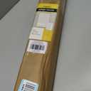 No Tools No Drill Cordless Roman Shades for Indoor Windows 100% Blackout, for Window Size 30" W 64" H White