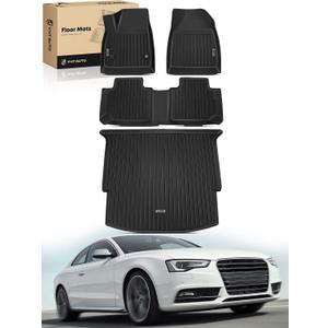 YHTAUTO Automotive Floor Mats for Chevrolet Blazer 2019-2026
Not for EV Model | TPE All Weather Car Mats, Anti-Slip & Custom Fit Floor Liners | 1st & 2nd Row & Trunk Mat, Black, Set of 4