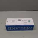 DEELAND Pack of 2,Double-Sided Faux Fur Plush Decorative Throw Pillow Covers Fuzzy Striped Soft Pillowcase Cushion Covers for Sofa Couch Bedroom Lightgrey 22x22 inch