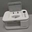 Baby Wipe Warmer Baby Wet Wipes Dispenser, Cozygrow Diaper Wipe Warmer with LED Light & Transparent Viewing Window, Adjustable 95-131, 1.5 Meter Plug Cord