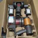 Cordless Vacuum Cleaner, 2 Batteries 120 Mins Runtime (Blue)