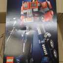 LEGO Icons Optimus Prime 10302 Transformers Figure Set, Collectible Transforming 2-in-1 Robot and Truck Model Building Kit for Adults, Perfect for Display or Play