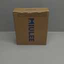 MIULEE Natural White Linen Curtains 84 Inch Long for Bedroom Living Room, Soft Thick Linen Textured Window Drapes Semi Sheer Light Filtering Rod Pocket Back Tab Neutral Farmhouse Cream Ivory 2 Panels