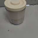 Portable Mini Washing Machine, Underwear Washing Machine Small Clothes Washer Makeup Brush Cleaner (Cream)