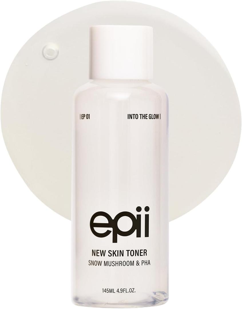 New Skin Toner | PHA 5% Exfoliation Toner for Instant Glow | Glass Skin | hyaluronic Acid | Skin Texture | Dull Skin | Korean Skincare | panthenol | fungal Acne Free | 145ml 4.9 oz. fl.