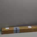 Kuyal Chair Mat for Hardwood Floor,46 x 53 inches Rectangle Desk Durable Wood/Tile Protection Mat for Rolling Chairs, Non-Studded Bottom (Clear)