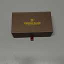 VIKINGS BLADE Adjustable Double Edge Safety Razor + Luxury Case. Smooth, Reusable, Eco-Friendly (The Emperor Frosted Chrome)